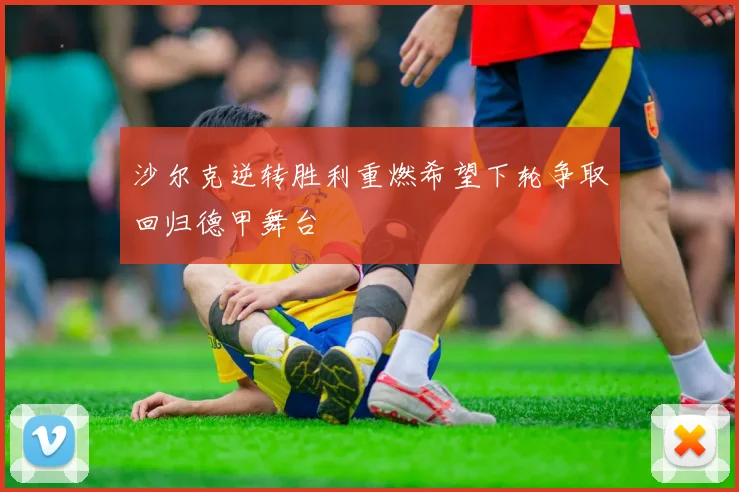 沙尔克逆转胜利重燃希望下轮争取回归德甲舞台
